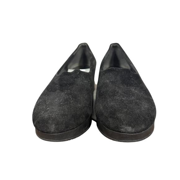 Robert Clergerie Naloj Wedge in Black Suede - Picture 4 of 7